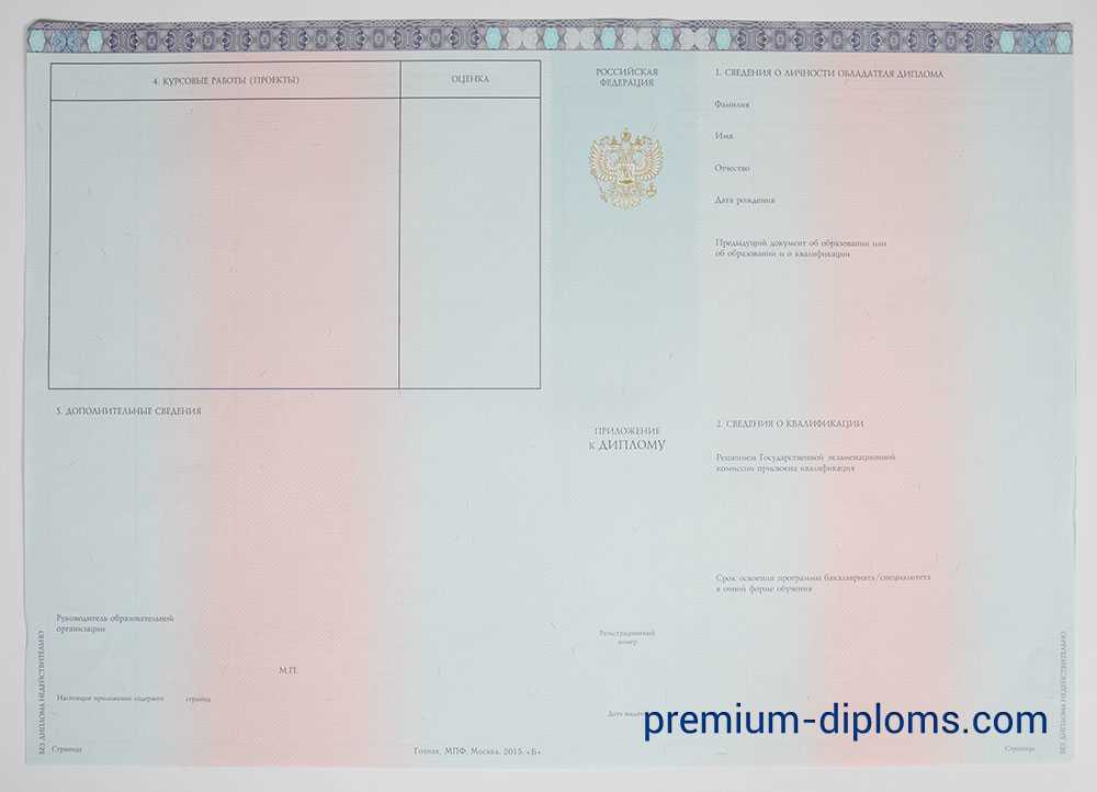 диплом специалист 2014-2020 год